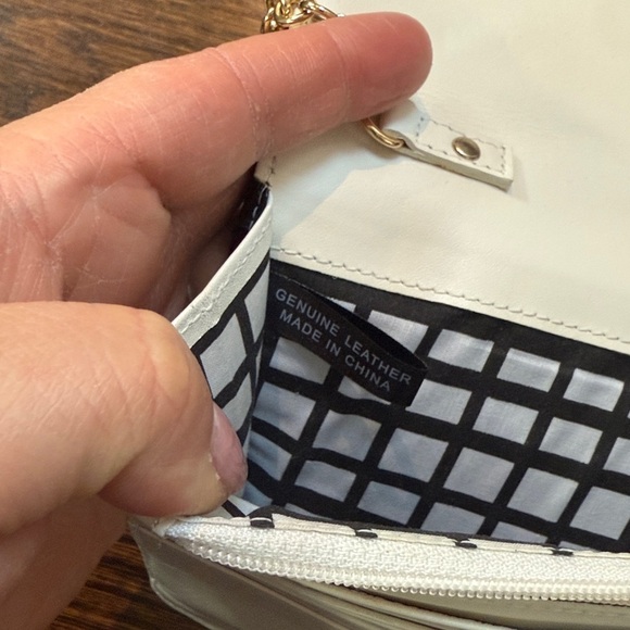 Halogen leather wallet chain, Crossbody 8X5.5 - Picture 6 of 9